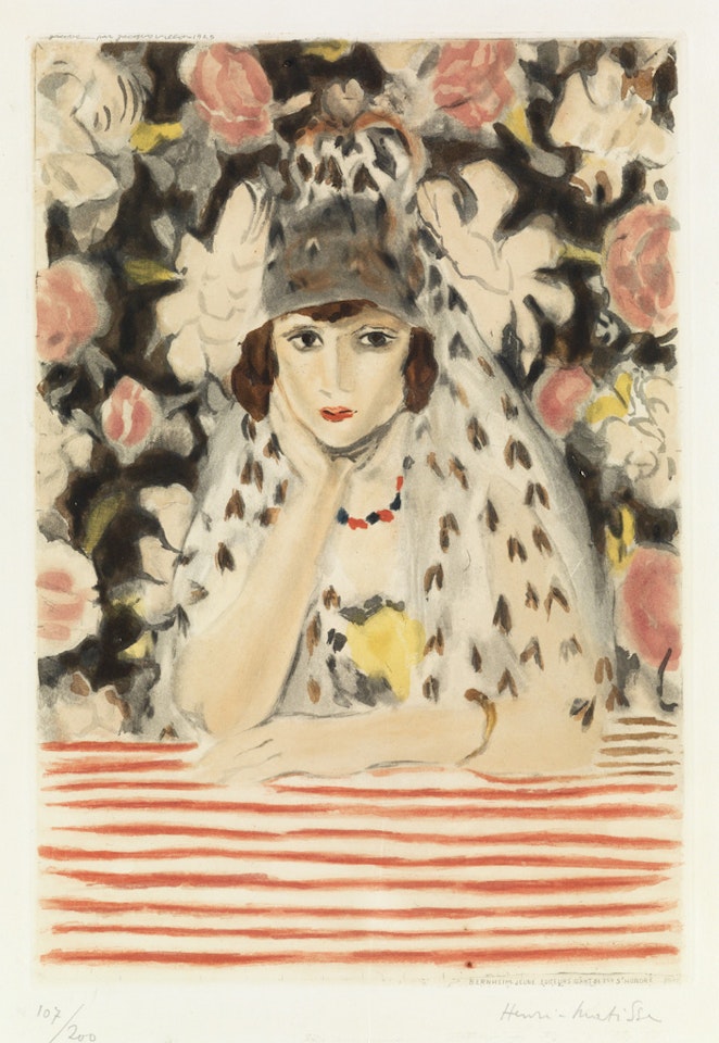 L'Espagnole à la Mantille by Henri Matisse