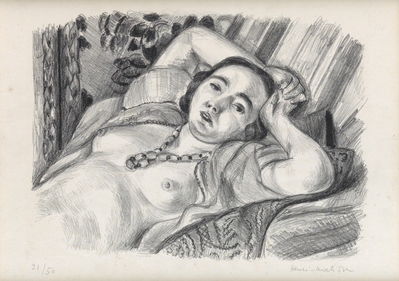 Odalisque au Collier by Henri Matisse