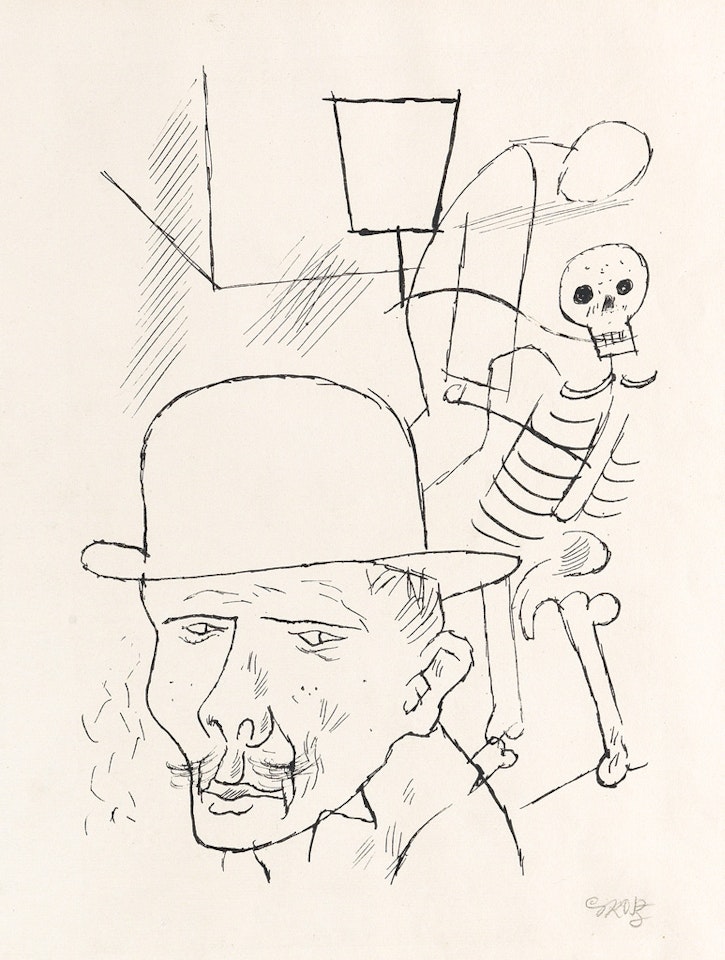 Tod auf der Strasse by George Grosz