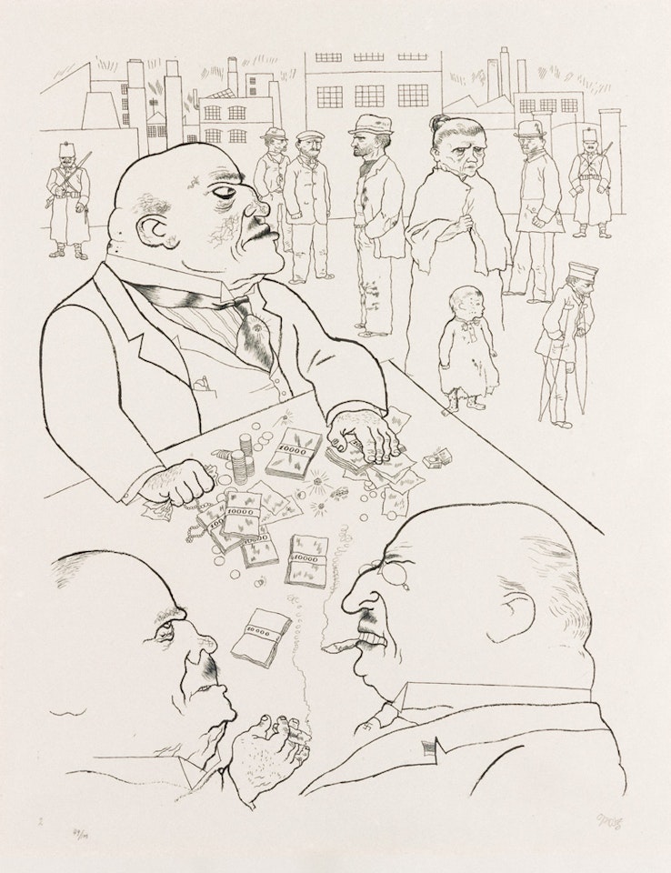 In Meinem Gebiet Soll's Soweit Kommen by George Grosz