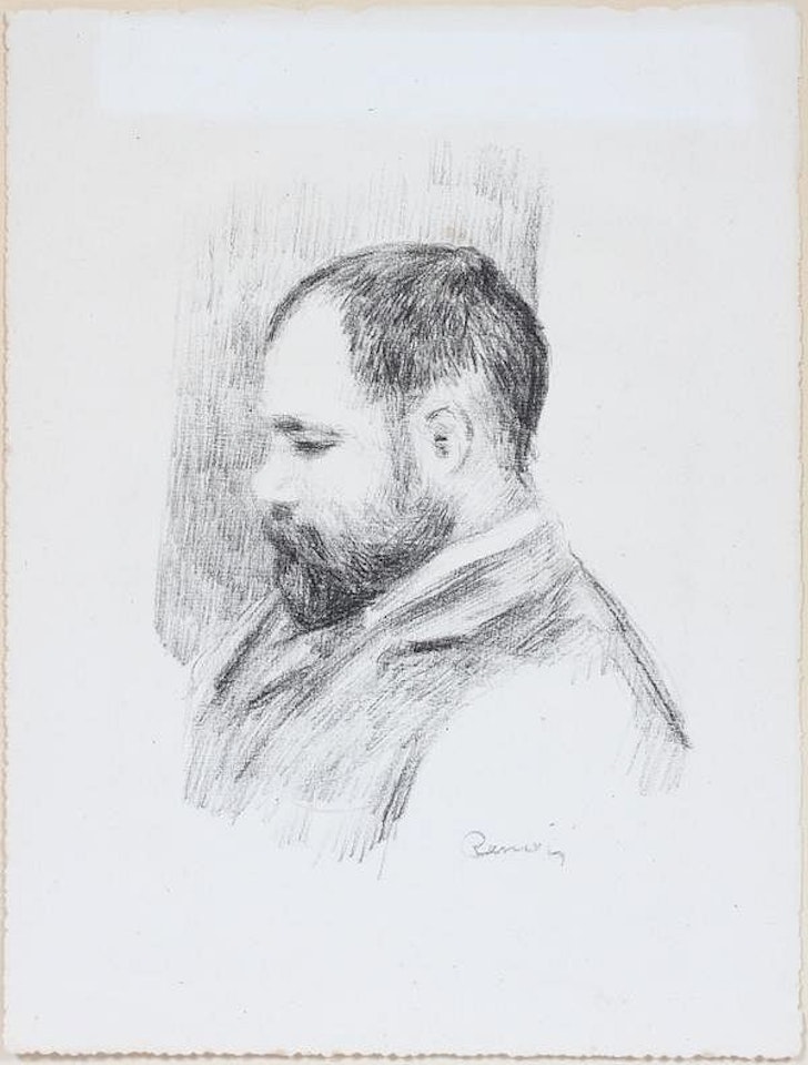 AMBROISE VOLLARD by Pierre-Auguste Renoir