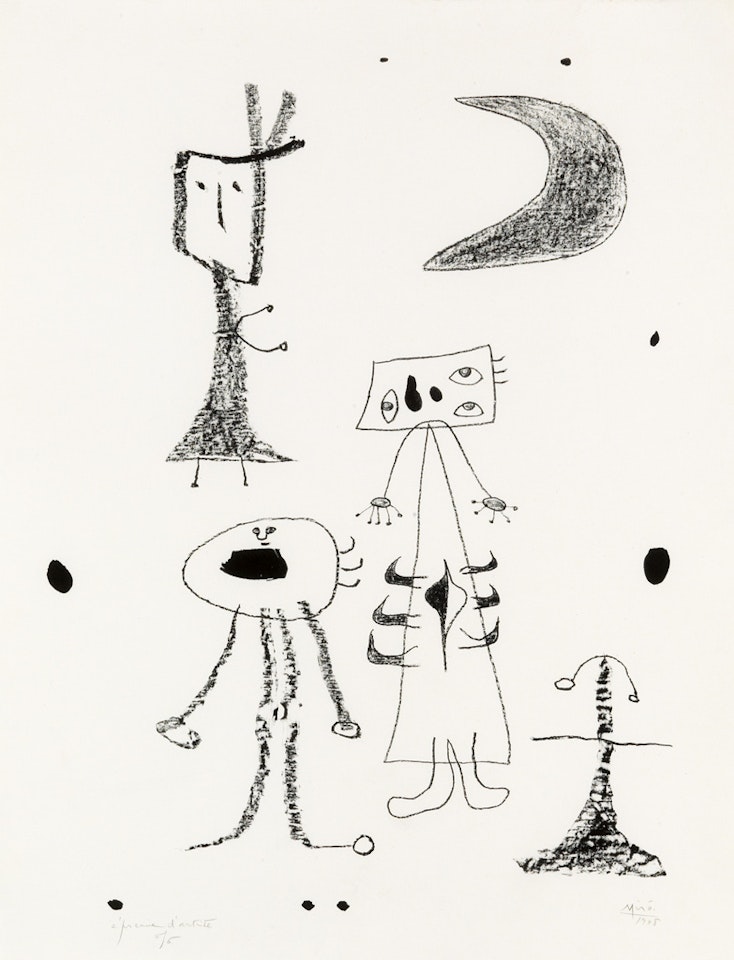 Femmes by Joan Miró