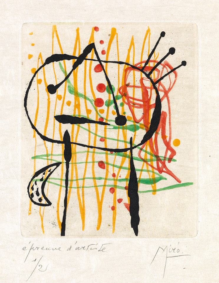 La Bague d'Aurore by Joan Miró