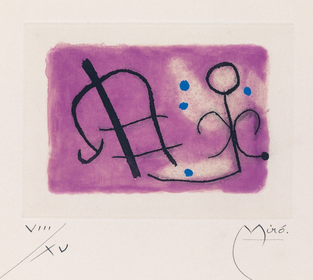 Fusées by Joan Miró
