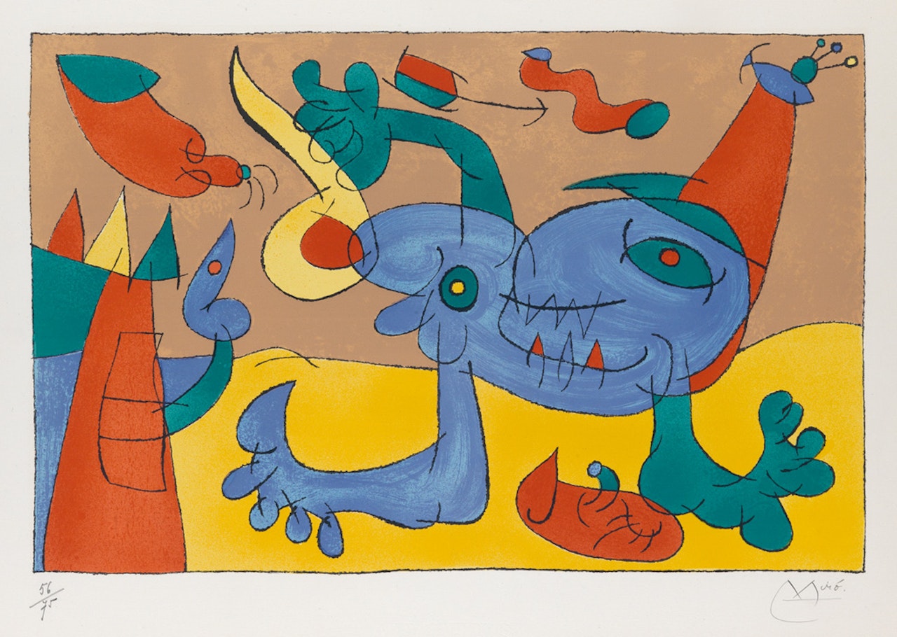 Ubu Roi by Joan Miró