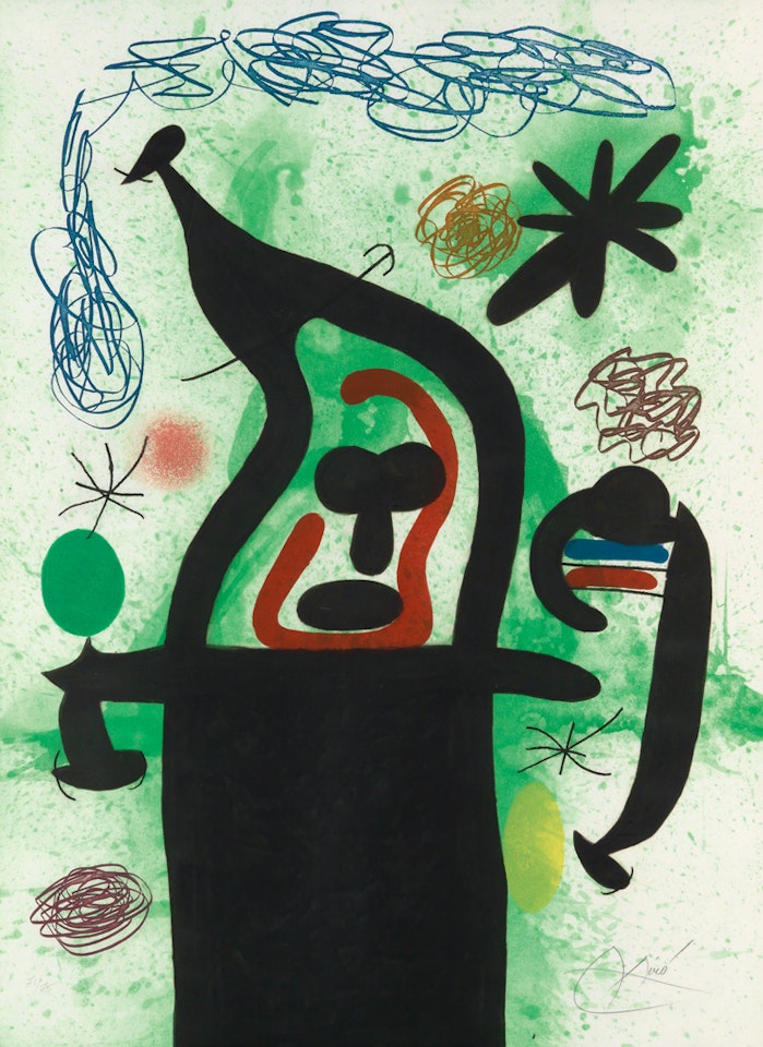 La Harpie by Joan Miró