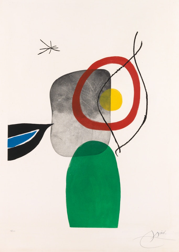 Tir à l'Arc by Joan Miró