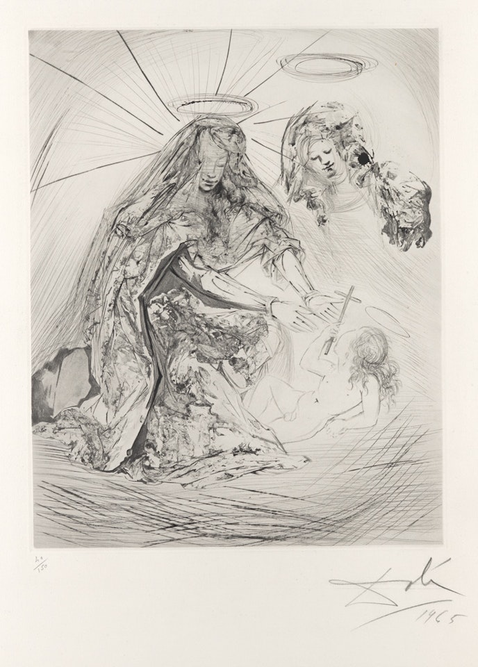 Sainte Anne by Salvador Dali