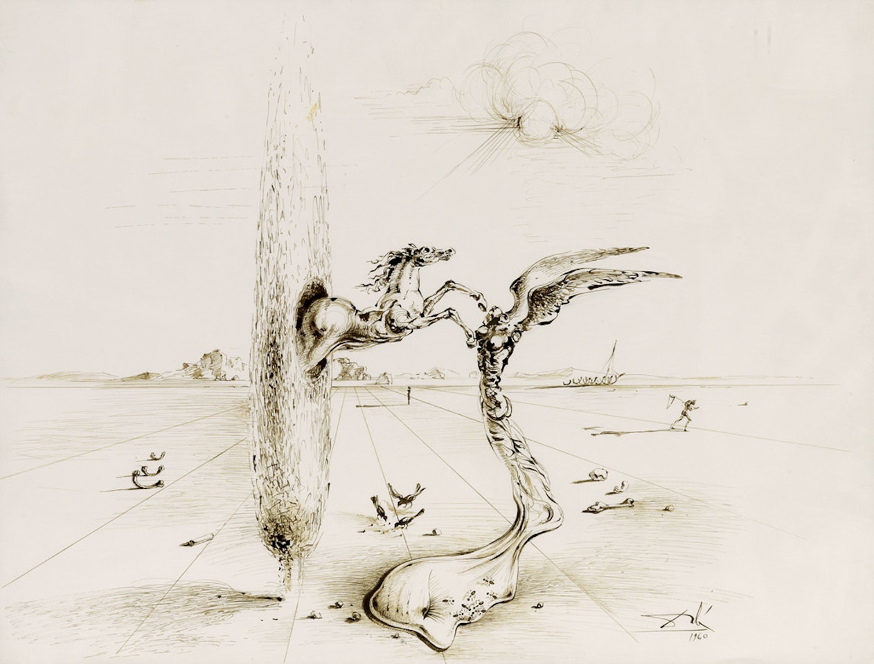 The Reality of a Dream by Salvador Dali