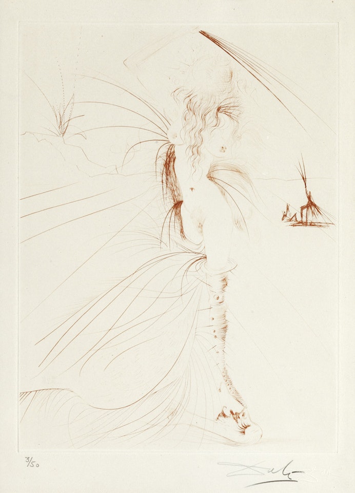 La Femme à Cheval by Salvador Dali