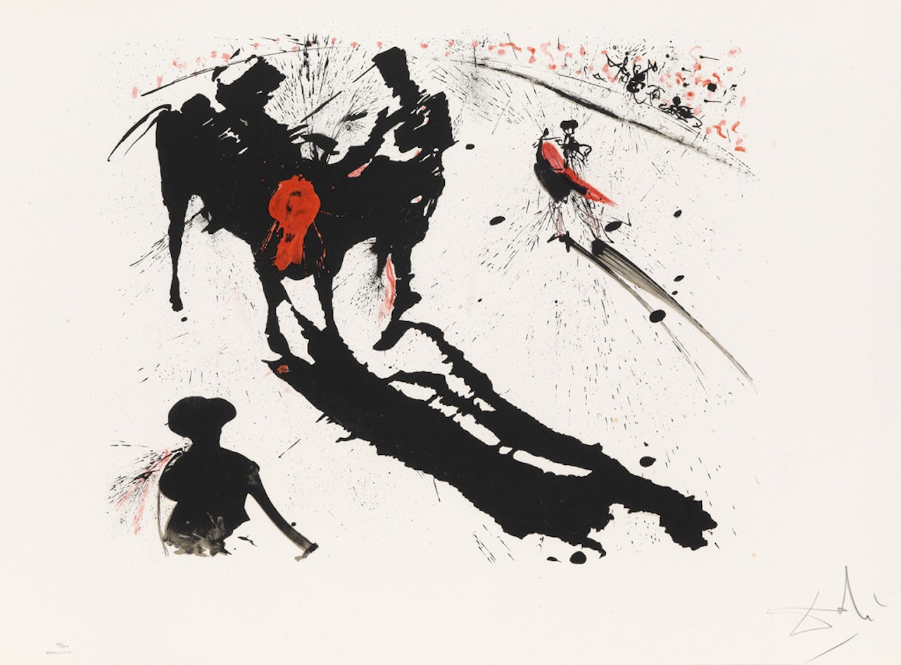 Bullfight No. 1 by Salvador Dali