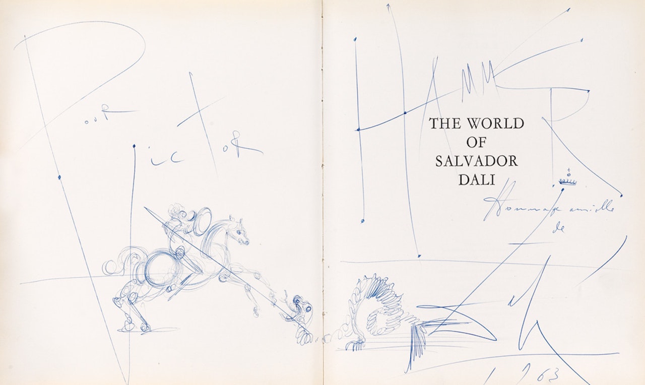 St. George and the Dragon by Salvador Dali