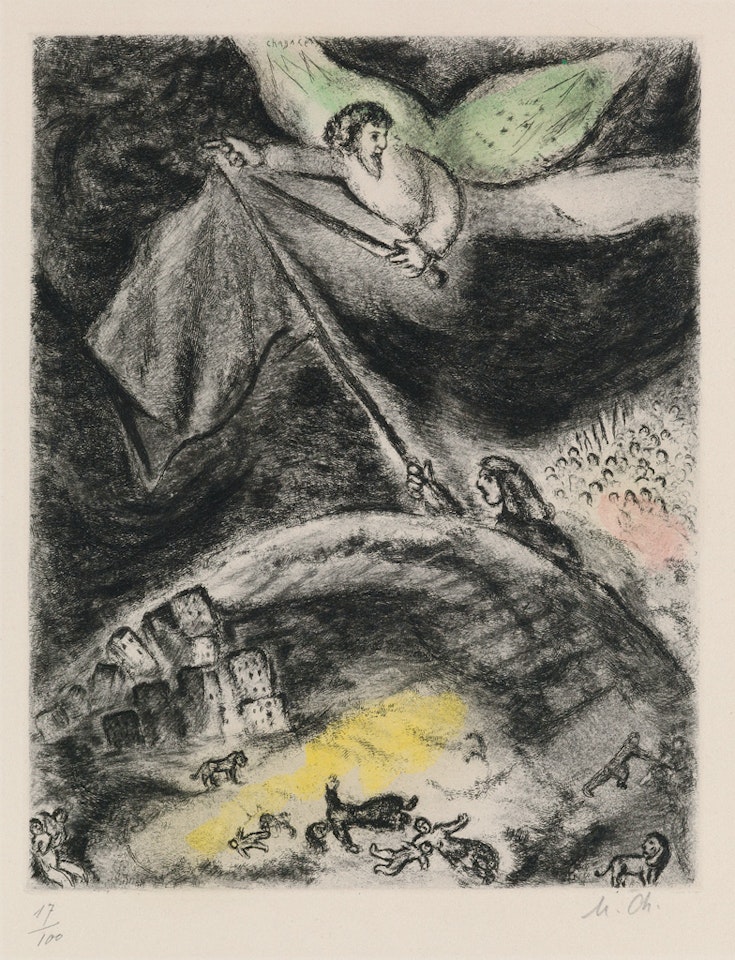 Oracle sur Babylone by Marc Chagall