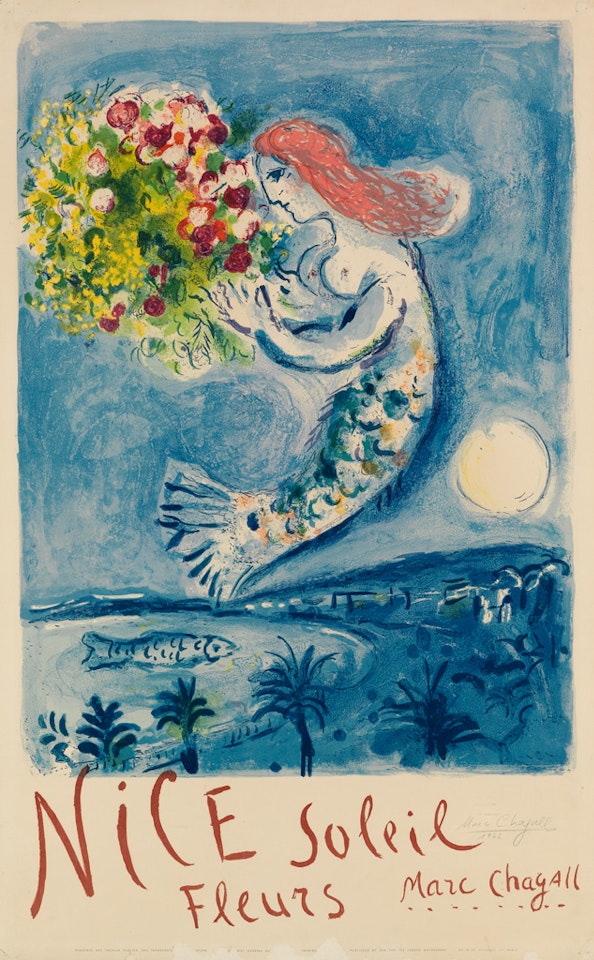 Le Baie des Anges by Marc Chagall