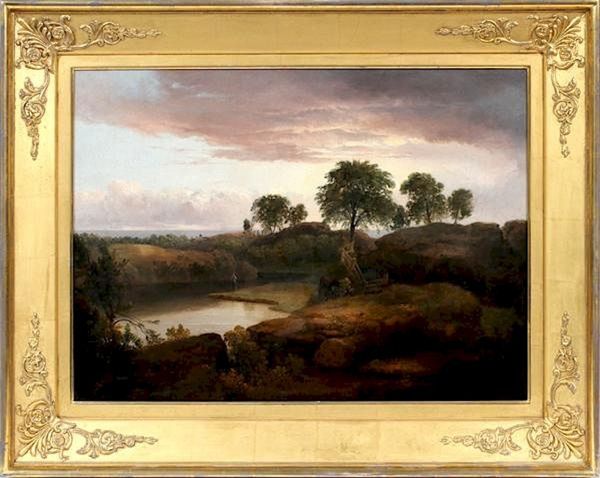 "GLIMPSE OF THE SEA" by Thomas Doughty