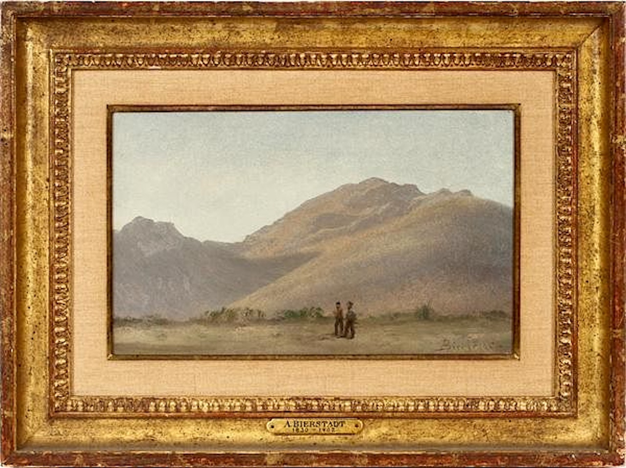 WHITE MOUNTAINS NH by Albert Bierstadt