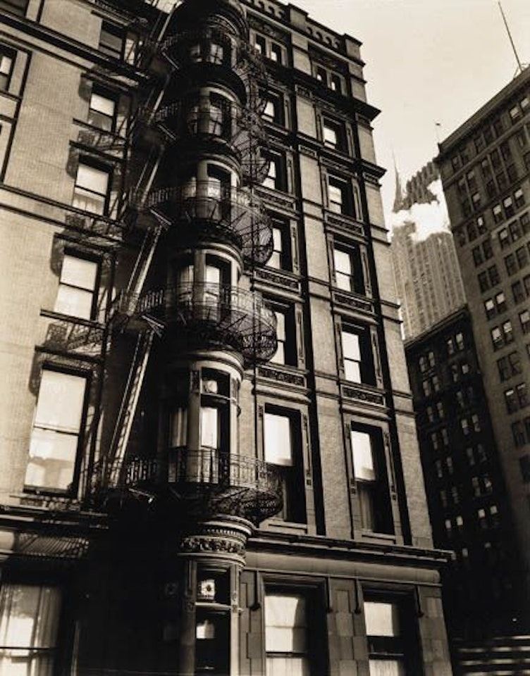 Murray Hill Hotel (Balconies, Park Avenue and 41st Street) by Berenice Abbott