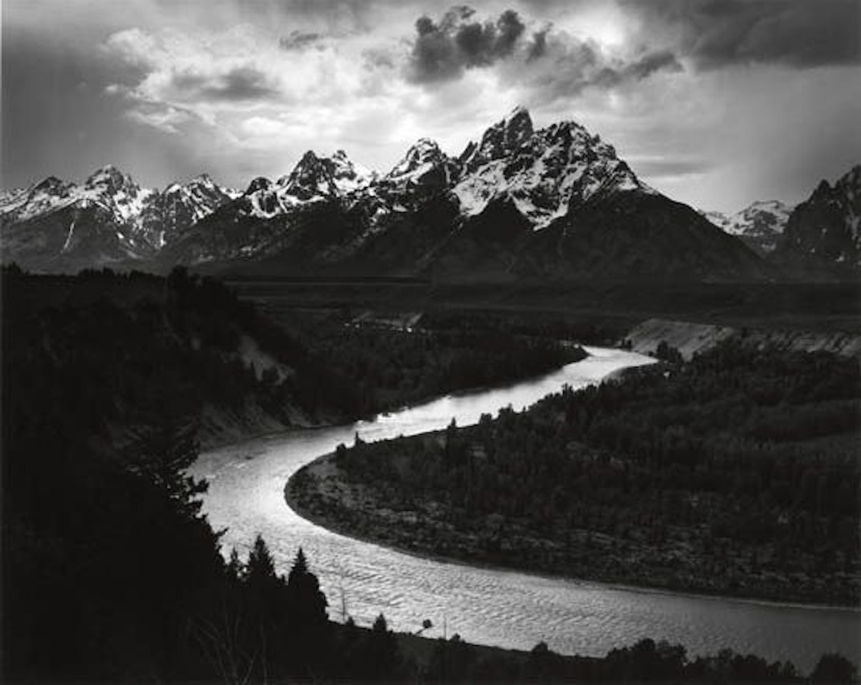 The Grand Tetons and the Snake River by Ansel Adams
