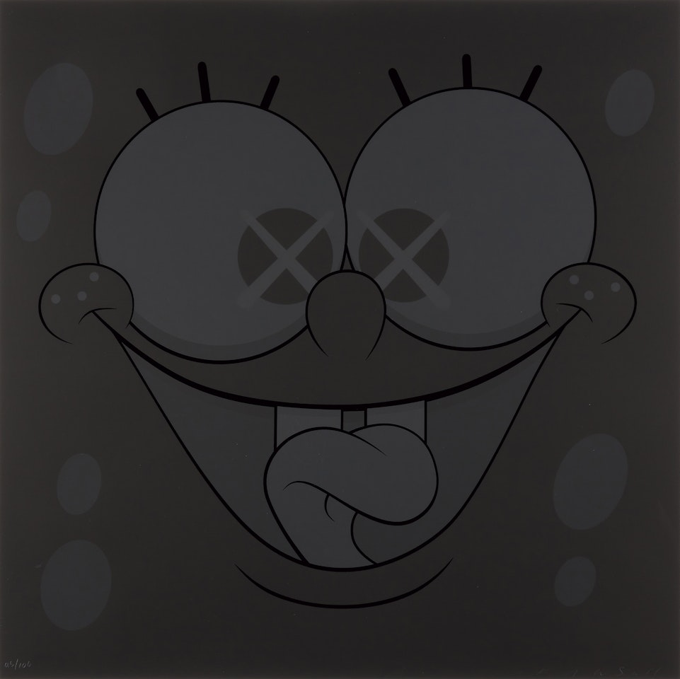 KAWSBOB (Black) by Kaws