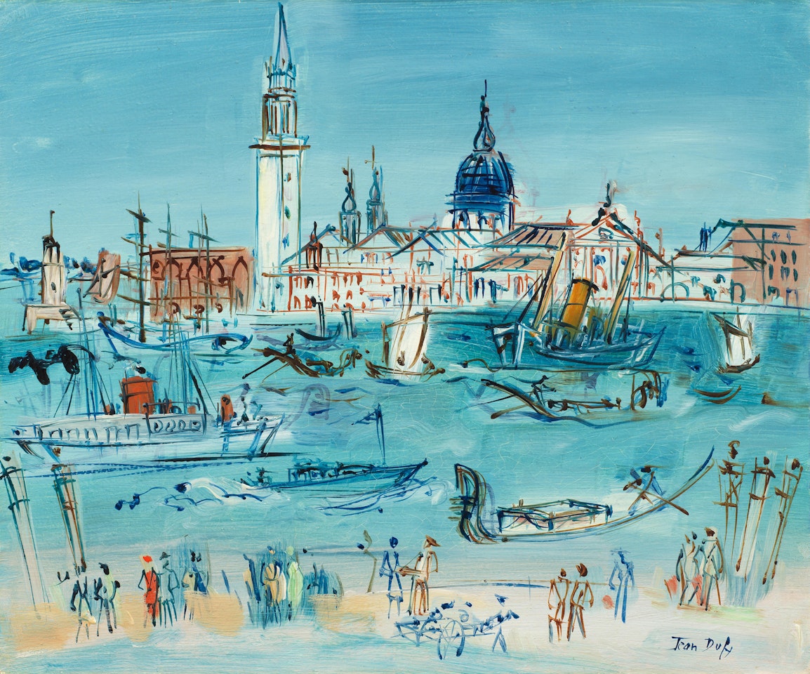Venise, le bassin de Saint-Marc by Jean Dufy
