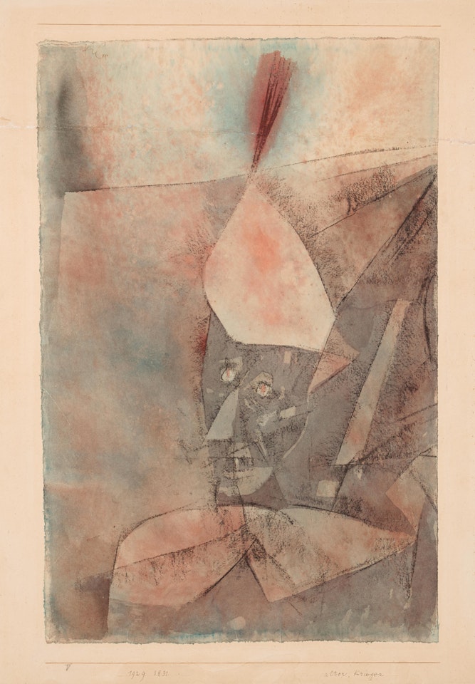 Alter Krieger by Paul Klee