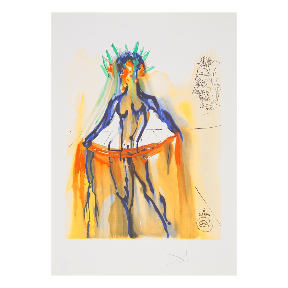 L"Art d"aimer d"Ovide (Field 79-2, Michler/Löpsinger 1525-1358) by Salvador Dali