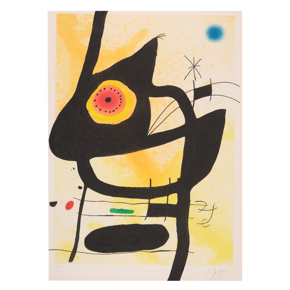 La Femme des Sables (Dupin 500) by Joan Miró