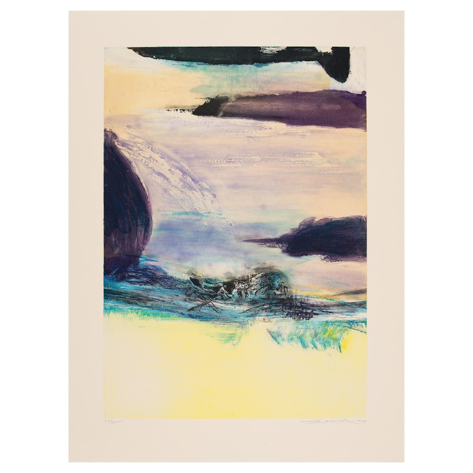 Untitled (Ågerup 254) by Zao Wou-Ki