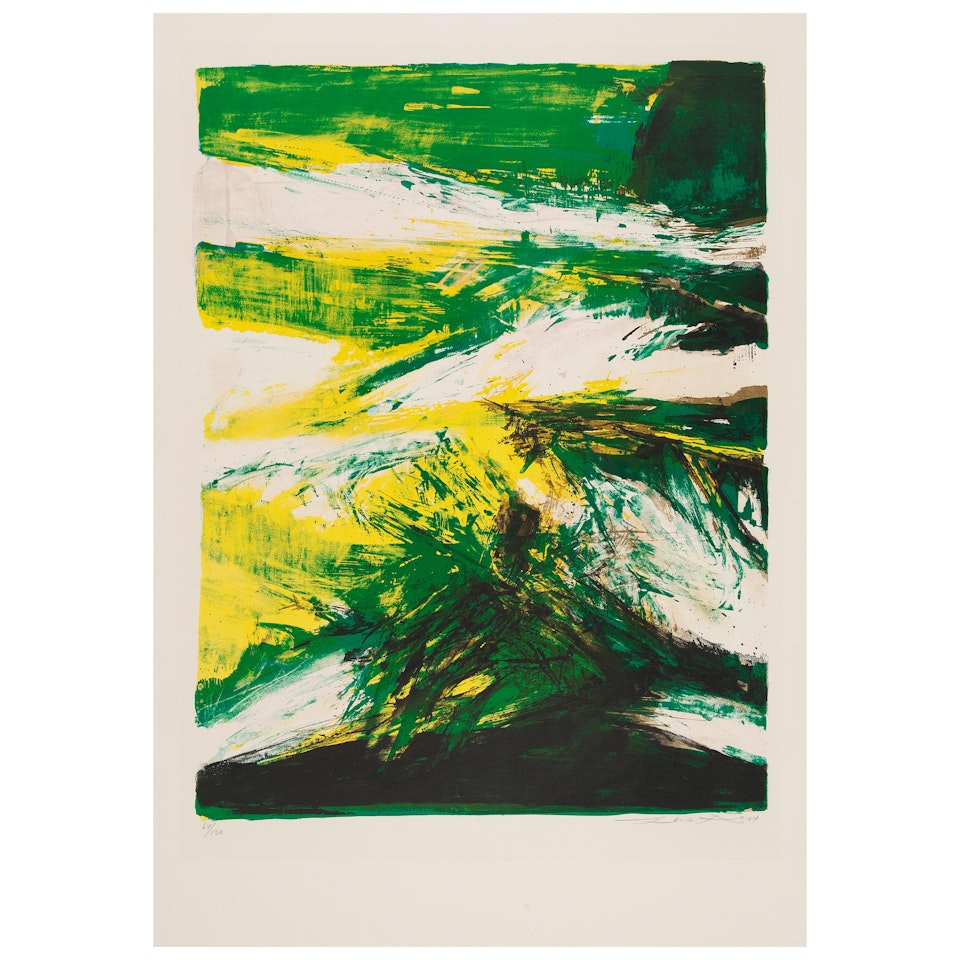 Untitled (Ågerup 255) by Zao Wou-Ki