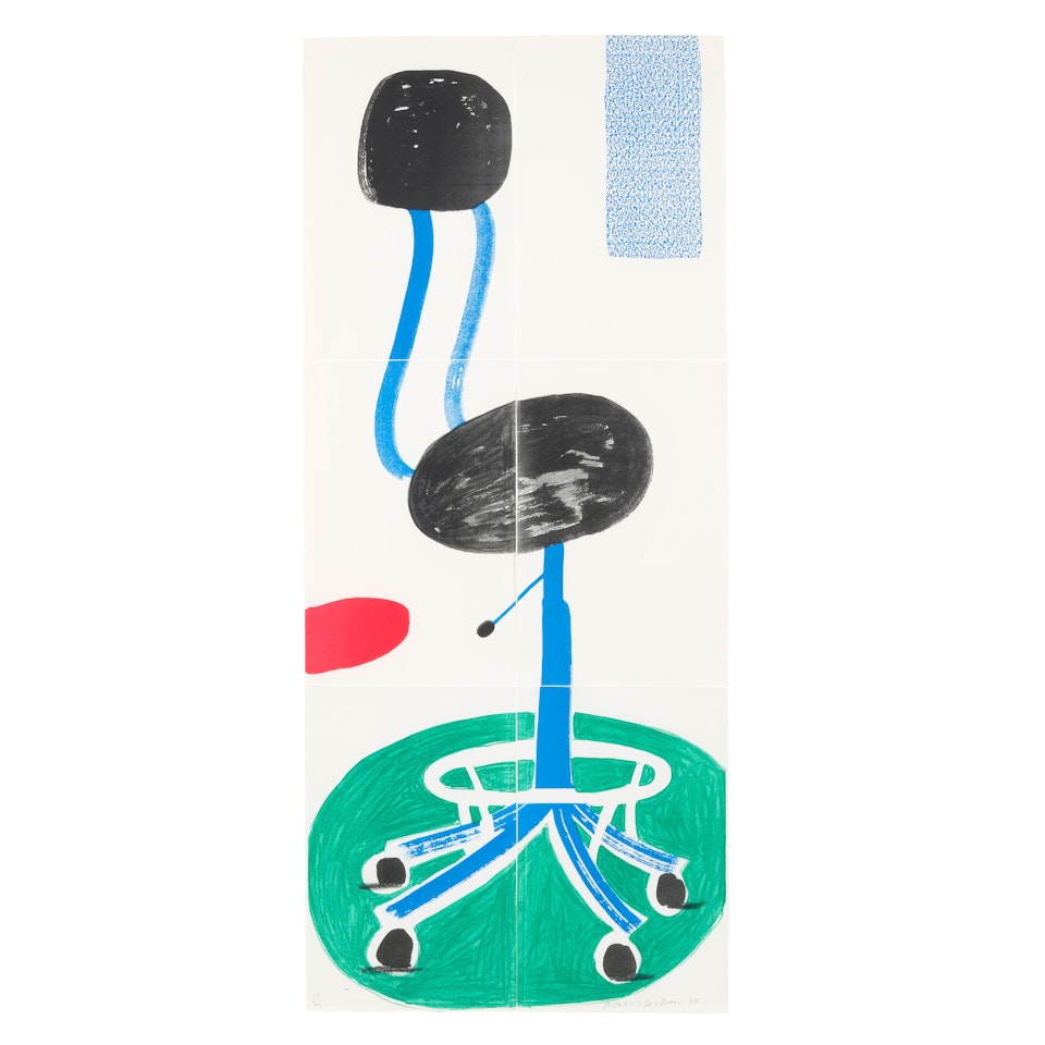 Office Chair (MCAT 320) by David Hockney