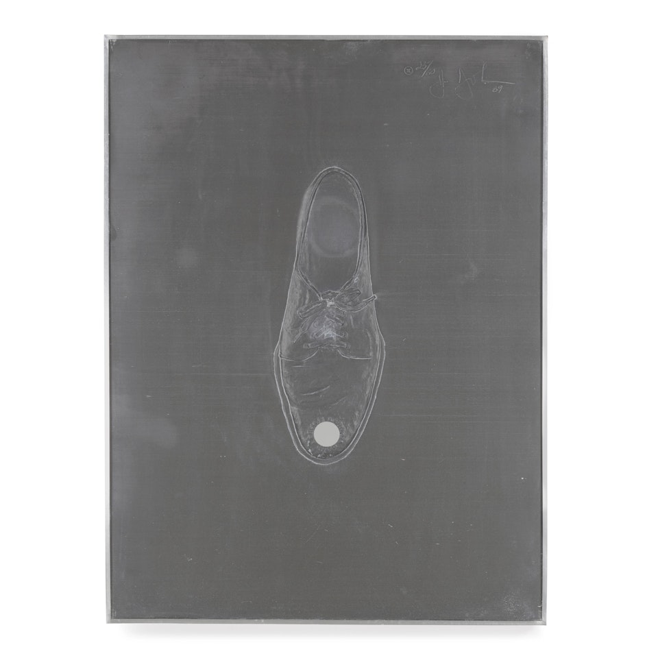 High School Days, from Lead Reliefs (ULAE 72, Gemini 129) by Jasper Johns