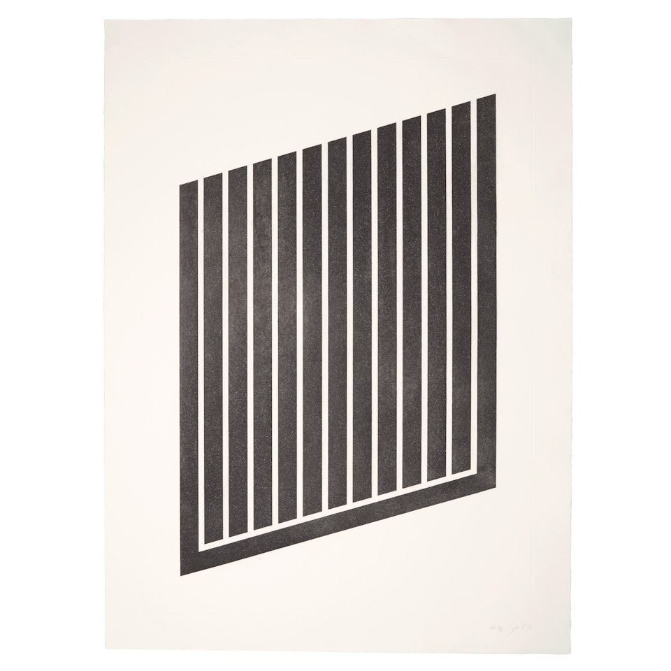 A Group of 4 Aquatints (Schellman 92-96) by Donald Judd