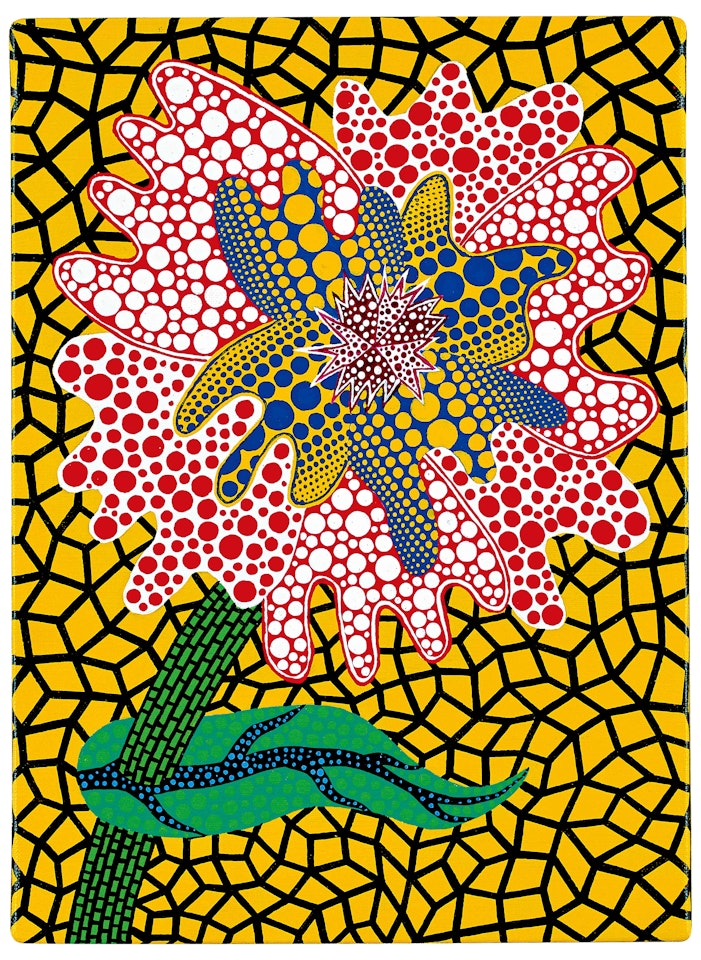 A Flower by Yayoi Kusama