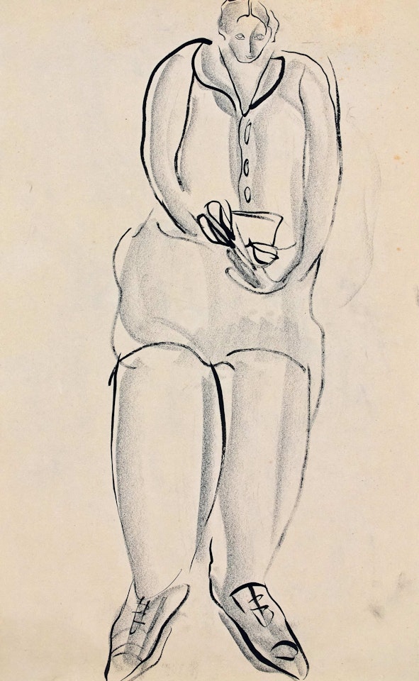Seated Lady by Sanyu