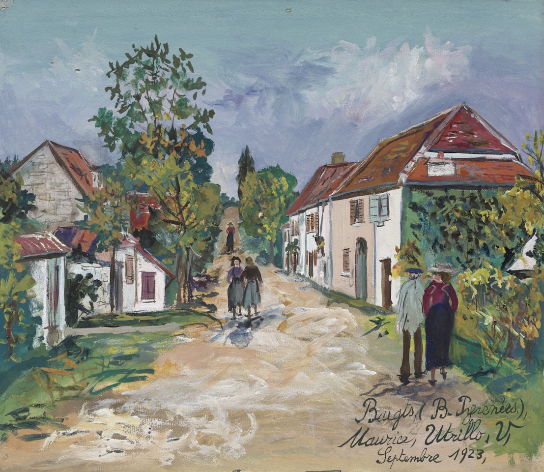Baigts dans les Pyrenées by Maurice Utrillo