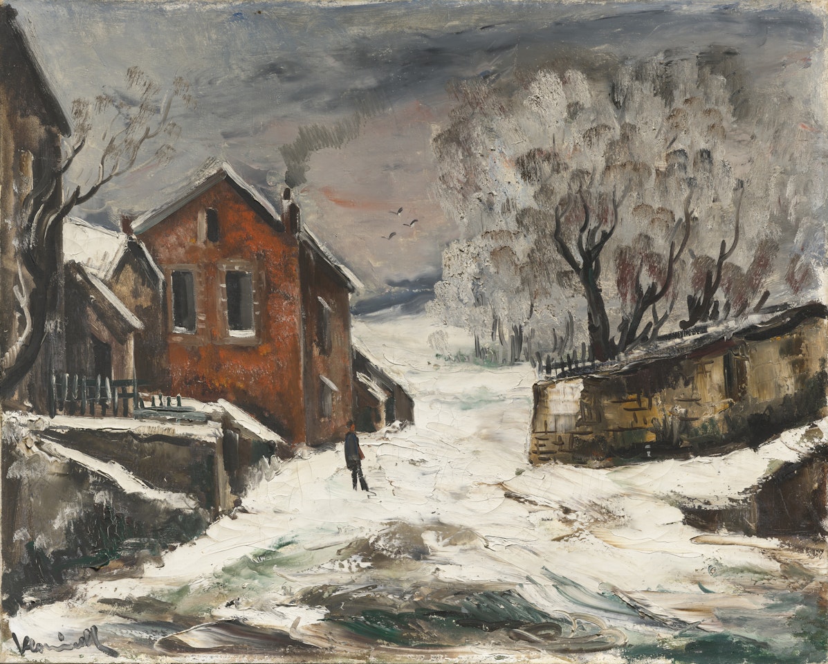 Effet de neige by Maurice de Vlaminck