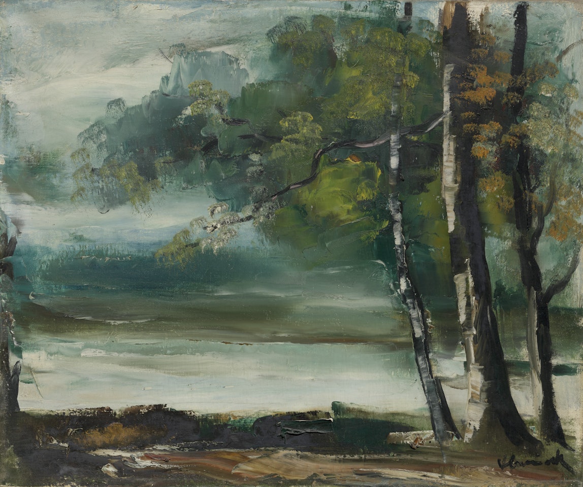 Bord de rivière by Maurice de Vlaminck