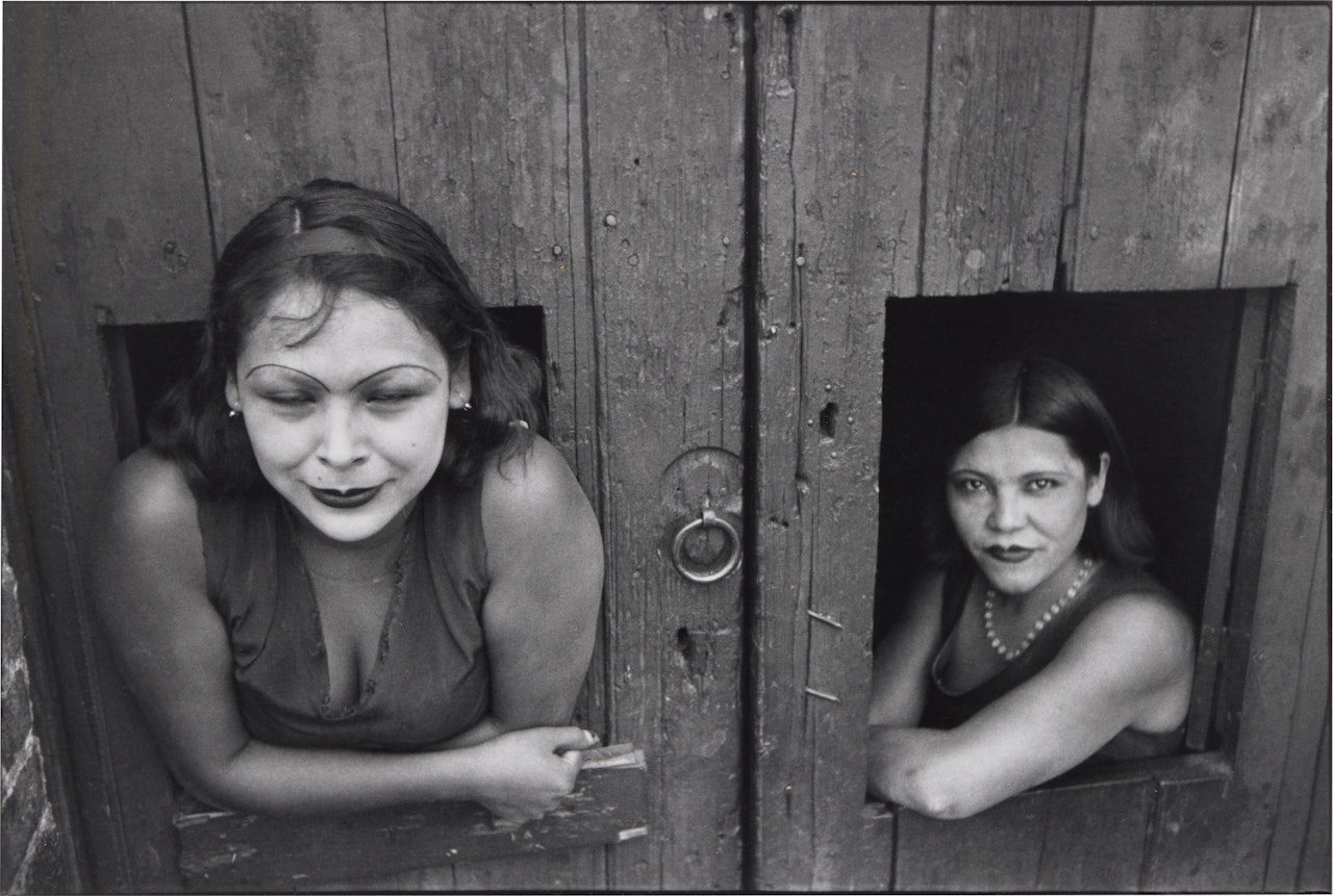 Calle Cuauhtemoctzin, Mexico City by Henri Cartier-Bresson