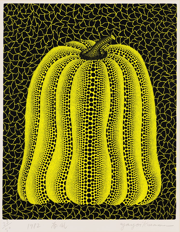 Pumpkin (K. 16) by Yayoi Kusama