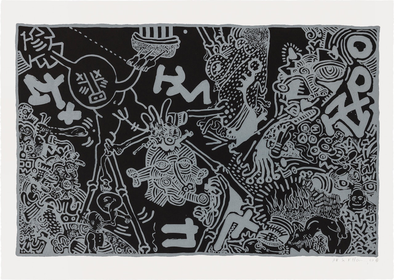 Untitled (L. p. 73) by Keith Haring