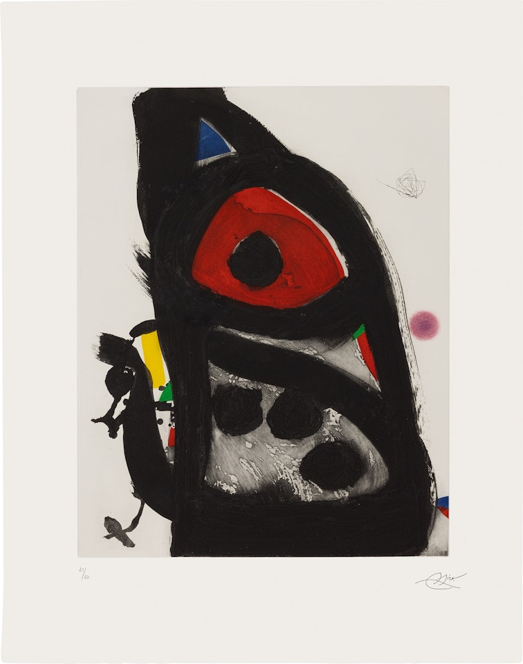 À l"abordage (Ready to Board), from People of the Sea (D. 1287) by Joan Miró