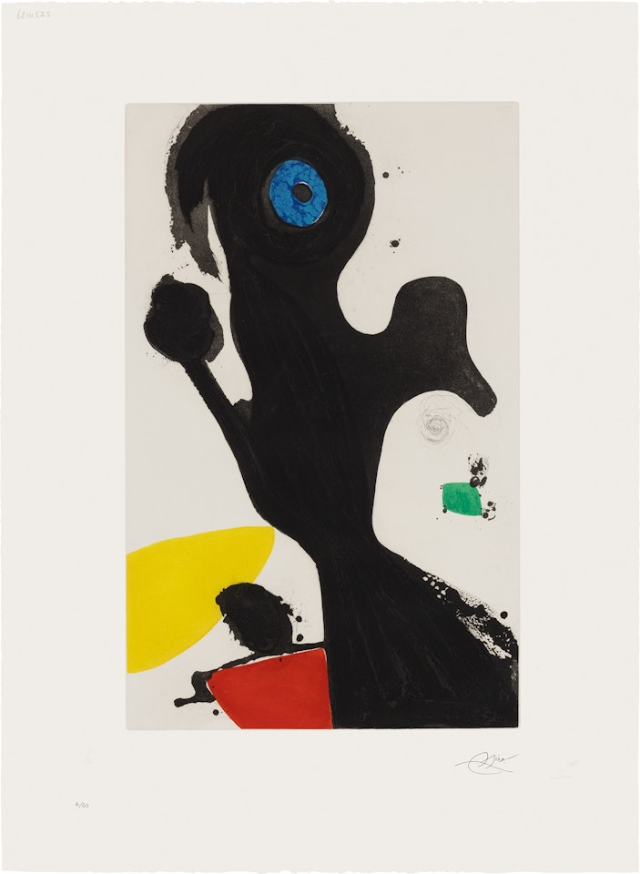 Le gardien de phare (The Lighthouse Keeper), from People of the Sea (D. 1275) by Joan Miró