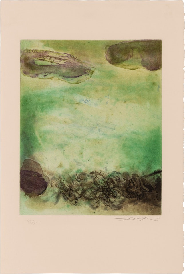 Untitled (Å. 225) by Zao Wou-Ki
