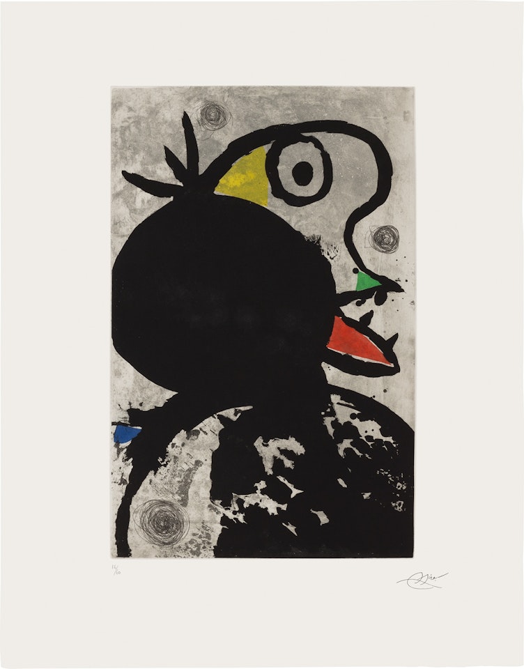 Sauve qui peut (Every Man for Himself), from People of the Sea (D. 1279) by Joan Miró
