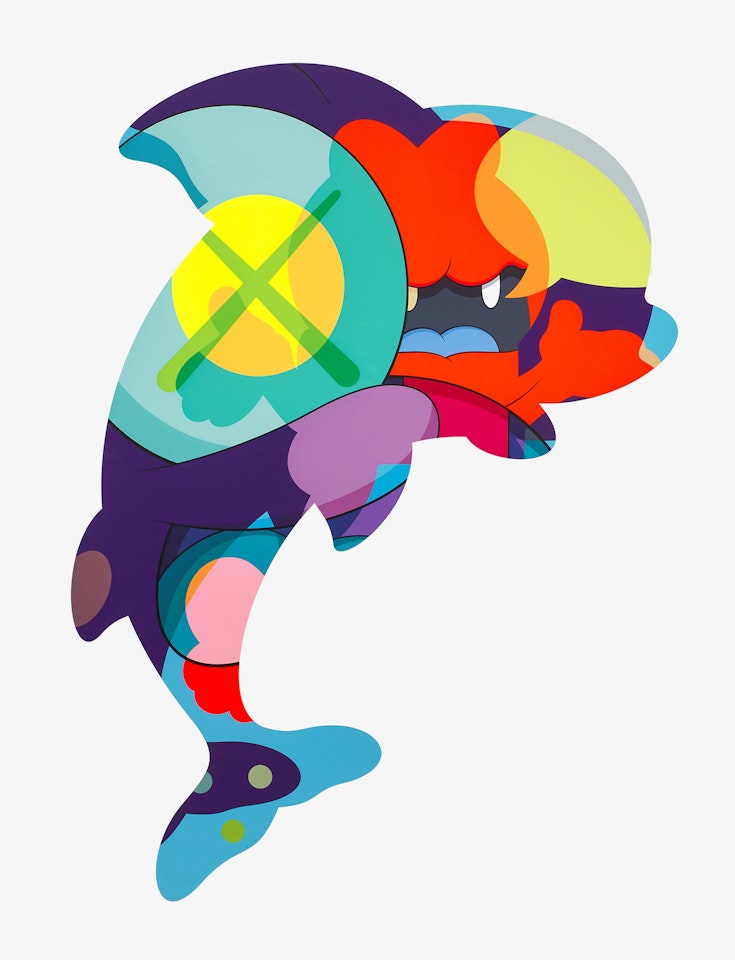 PIRANHAS WHEN YOU"RE SLEEPING by Kaws