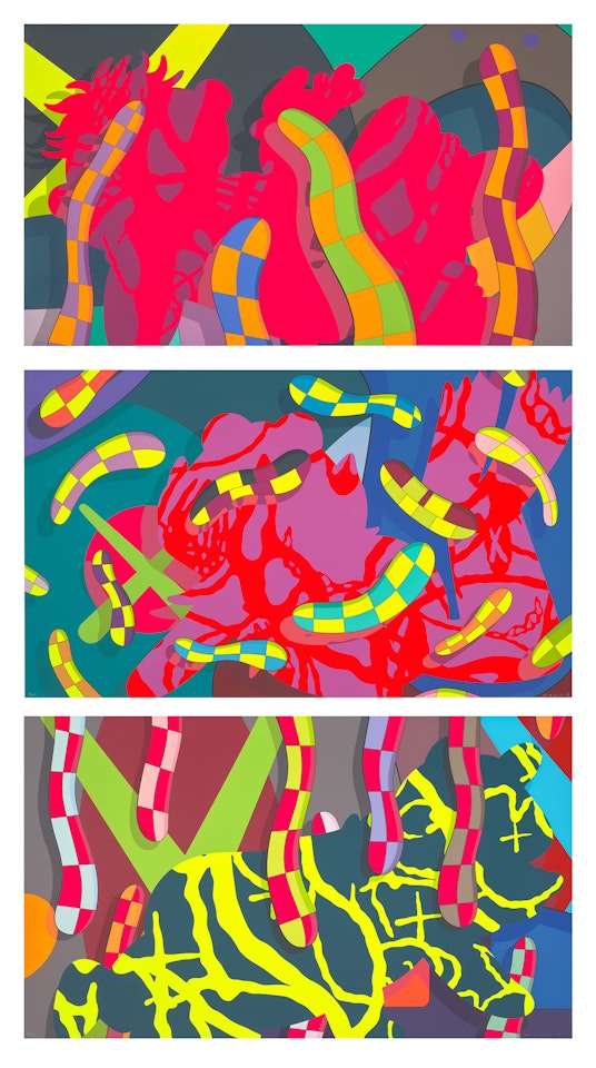 LOST TIME; ALONE AGAIN; and FAR FAR DOWN by Kaws