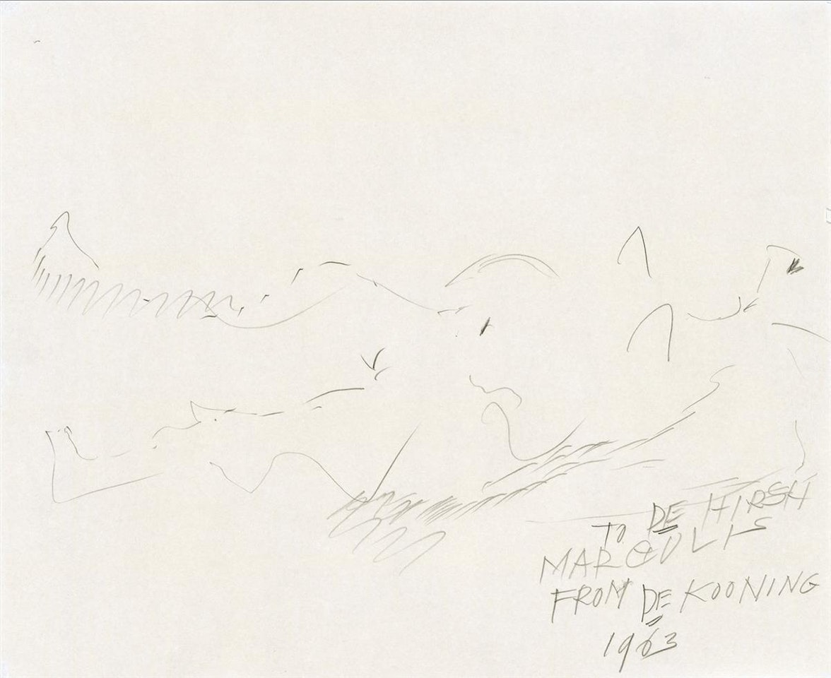 Untitled (Reclining Nude) by Willem de Kooning