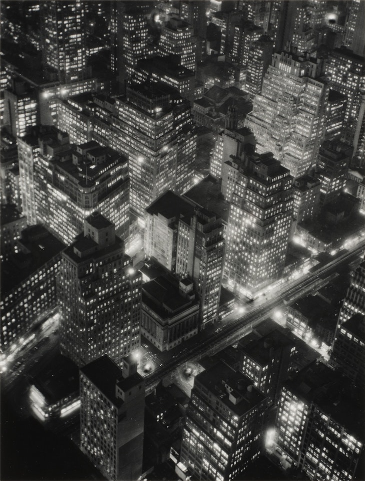 New York at Night by Berenice Abbott