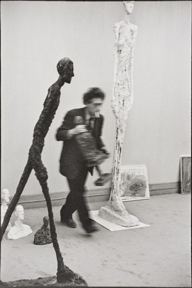 Alberto Giacometti, Galerie Maeght, Paris by Henri Cartier-Bresson
