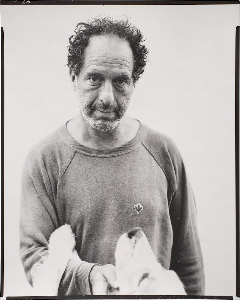 Robert Frank, photographer, Mabou Mines, Nova Scotia, 7-17-75 by Richard Avedon